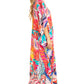 Sakkas Georgettina 2025 Flowy Rhinestone V Neck Long Caftan Dress / Cover Up