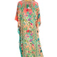 Sakkas Georgettina 2025 Flowy Rhinestone V Neck Long Caftan Dress / Cover Up