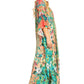 Sakkas Georgettina 2025 Flowy Rhinestone V Neck Long Caftan Dress / Cover Up