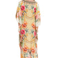 Sakkas Georgettina 2025 Flowy Rhinestone V Neck Long Caftan Dress / Cover Up
