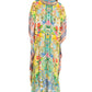 Sakkas Georgettina 2025 Flowy Rhinestone V Neck Long Caftan Dress / Cover Up
