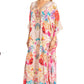 Sakkas Georgettina 2025 Flowy Rhinestone V Neck Long Caftan Dress / Cover Up