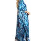 Sakkas Georgettina 2025 Flowy Rhinestone V Neck Long Caftan Dress / Cover Up
