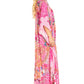 Sakkas Georgettina 2025 Flowy Rhinestone V Neck Long Caftan Dress / Cover Up