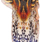 Sakkas Georgettina Flowy Rhinestone V Neck Long Caftan Dress/Cover Up