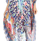 Sakkas Georgettina Flowy Rhinestone V Neck Long Caftan Dress/Cover Up