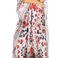 Sakkas Georgettina Flowy Rhinestone V Neck Long Caftan Dress/Cover Up