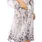 Sakkas MiuMiu Ligthweight Summer Printed Short Caftan Dress / Cover Up