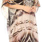 Sakkas MiuMiu Ligthweight Summer Printed Short Caftan Dress / Cover Up