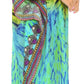 Sakkas MiuMiu Ligthweight Summer Printed Short Caftan Dress / Cover Up