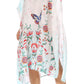 Sakkas MiuMiu Ligthweight Summer Printed Short Caftan Dress / Cover Up