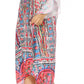 Sakkas MiuMiu Ligthweight Summer Printed Short Caftan Dress / Cover Up
