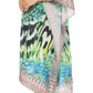 Sakkas MiuMiu Ligthweight Summer Printed Short Caftan Dress / Cover Up