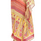 Sakkas MiuMiu Ligthweight Summer Printed Short Caftan Dress / Cover Up