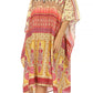Sakkas MiuMiu Ligthweight Summer Printed Short Caftan Dress / Cover Up
