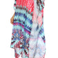 Sakkas MiuMiu Ligthweight Summer Printed Short Caftan Dress / Cover Up
