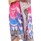 Sakkas MiuMiu Ligthweight Summer Printed Short Caftan Dress / Cover Up