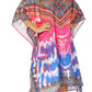 Sakkas MiuMiu Ligthweight Summer Printed Short Caftan Dress / Cover Up