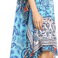 Sakkas Laisson Flowy Hi Low Caftan Rhinestone Boxy V Neck Dress Top Cover / Up