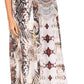 Sakkas Sofia Women's Spaghetti Strap V-neck Floral Print Summer Casual Maxi Dress