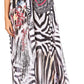 Sakkas Sofia Women's Spaghetti Strap V-neck Floral Print Summer Casual Maxi Dress