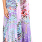 Sakkas Sofia Women's Spaghetti Strap V-neck Floral Print Summer Casual Maxi Dress