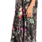 Sakkas Sofia Women's Spaghetti Strap V-neck Floral Print Summer Casual Maxi Dress