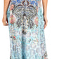 Sakkas Sofia Women's Spaghetti Strap V-neck Floral Print Summer Casual Maxi Dress