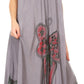 Sakkas Keola Women's Maxi Caftan Bathing Suit Cover Up Summer Dress Sleeveless
