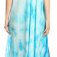 Sakkas Nalani Womens Flowy Caftan Tie Dye Summer Dress Cover up Relax Fit