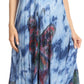 Sakkas Nalani Womens Flowy Caftan Tie Dye Summer Dress Cover up Relax Fit
