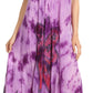 Sakkas Nalani Womens Flowy Caftan Tie Dye Summer Dress Cover up Relax Fit