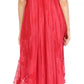 Sakkas Devora Women's Maxi NightGown Caftan Kaftan Dress Tie Dye Batik & Corset