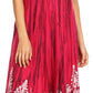 Sakkas Devora Women's Maxi NightGown Caftan Kaftan Dress Tie Dye Batik & Corset