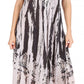 Sakkas Devora Women's Maxi NightGown Caftan Kaftan Dress Tie Dye Batik & Corset