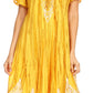 Sakkas Devora Women's Maxi NightGown Caftan Kaftan Dress Tie Dye Batik & Corset