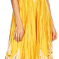 Sakkas Devora Women's Maxi NightGown Caftan Kaftan Dress Tie Dye Batik & Corset