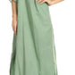 Sakkas Favi Vestido largo casual maxi para mujer Caftán para cubrirse para descansar de rayón
