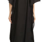 Sakkas Favi Vestido largo casual maxi para mujer Caftán para cubrirse para descansar de rayón