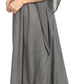 Sakkas Favi Vestido largo casual maxi para mujer Caftán para cubrirse para descansar de rayón