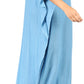 Sakkas Favi Vestido largo casual maxi para mujer Caftán para cubrirse para descansar de rayón