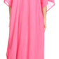 Sakkas Favi Vestido largo casual maxi para mujer Caftán para cubrirse para descansar de rayón