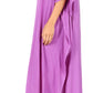Sakkas Favi Vestido largo casual maxi para mujer Caftán para cubrirse para descansar de rayón