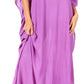 Sakkas Favi Vestido largo casual maxi para mujer Caftán para cubrirse para descansar de rayón