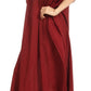 Sakkas Favi Vestido largo casual maxi para mujer Caftán para cubrirse para descansar de rayón