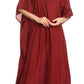 Sakkas Favi Vestido largo casual maxi para mujer Caftán para cubrirse para descansar de rayón