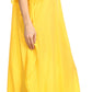 Sakkas Favi Vestido largo casual maxi para mujer Caftán para cubrirse para descansar de rayón