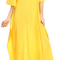 Sakkas Favi Vestido largo casual maxi para mujer Caftán para cubrirse para descansar de rayón