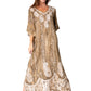 Sakkas Tacy Women's Boho Summer Maxi Dress for Casual or Lounge Wear