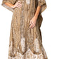 Sakkas Tacy Women's Boho Summer Maxi Dress for Casual or Lounge Wear